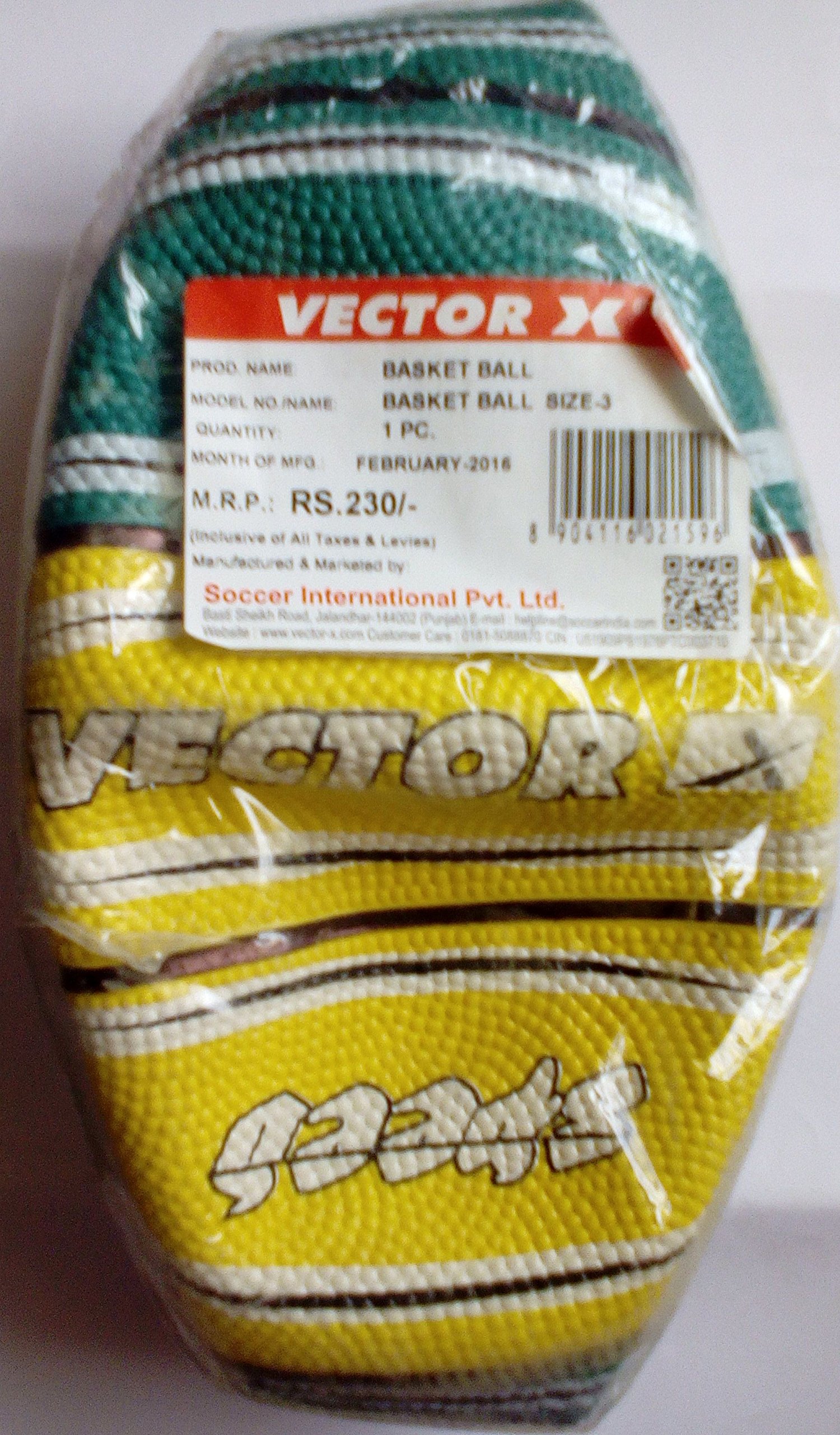 Vector-x Basket Ball Size-3
