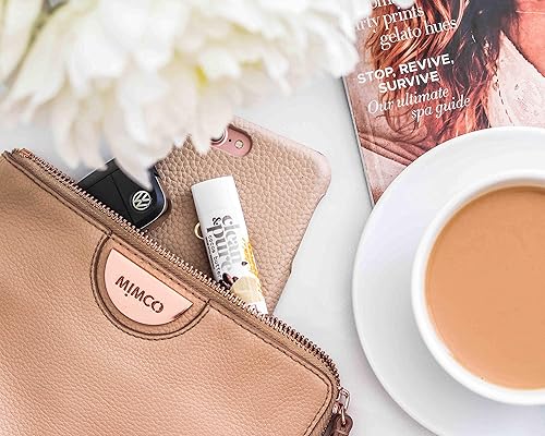 Miniatura 9 de Clean & Pure Bálsamo labial (Coco)  Cuidado labial acondicionador de miel de manuka con cera de abeja 100% natural y aceite de vitamina E  Bálsamo