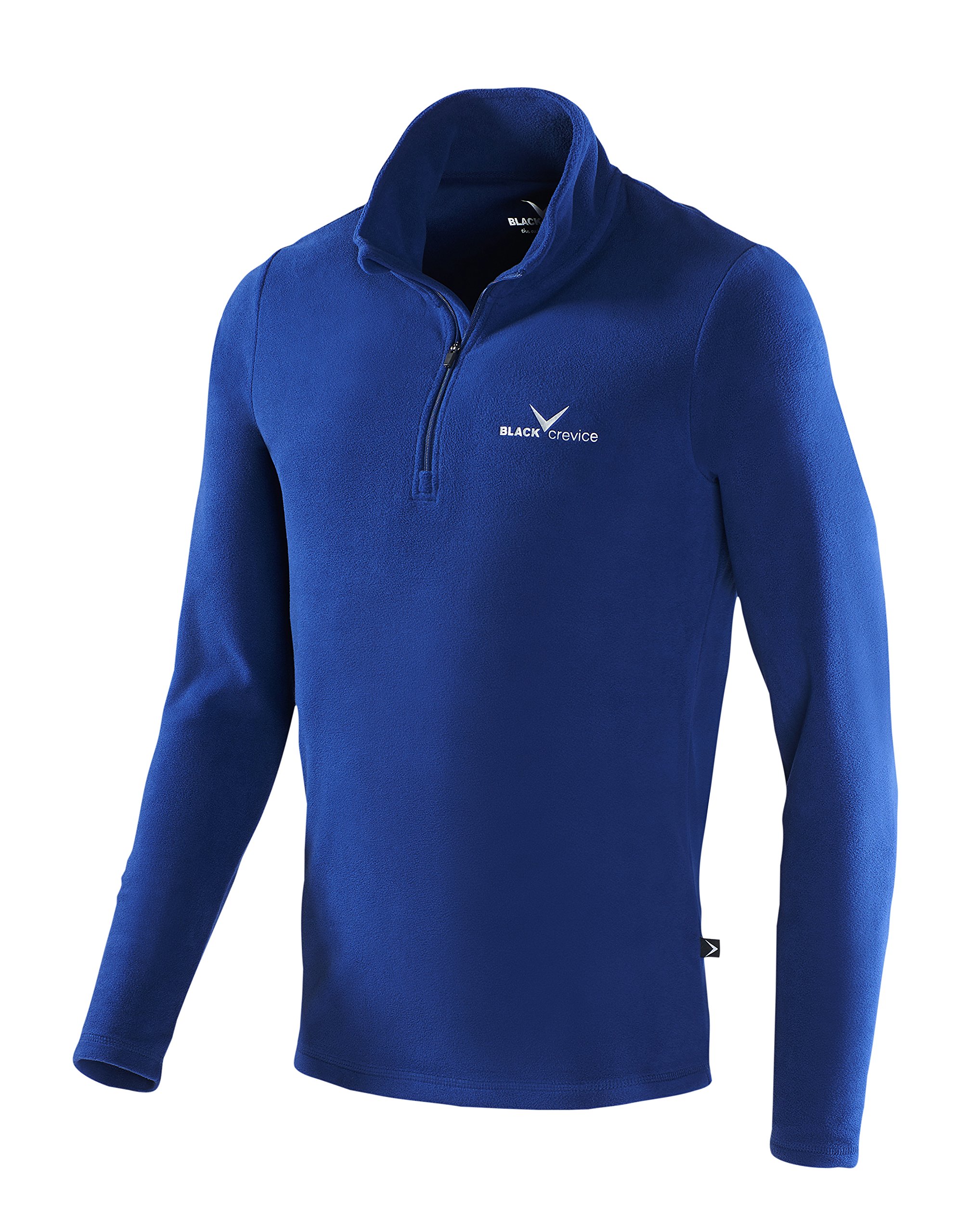 Black Crevice Men Skirolli Ski Roll-Neck, blue - blue/silver, XXL (Manufacturer Size: 56)
