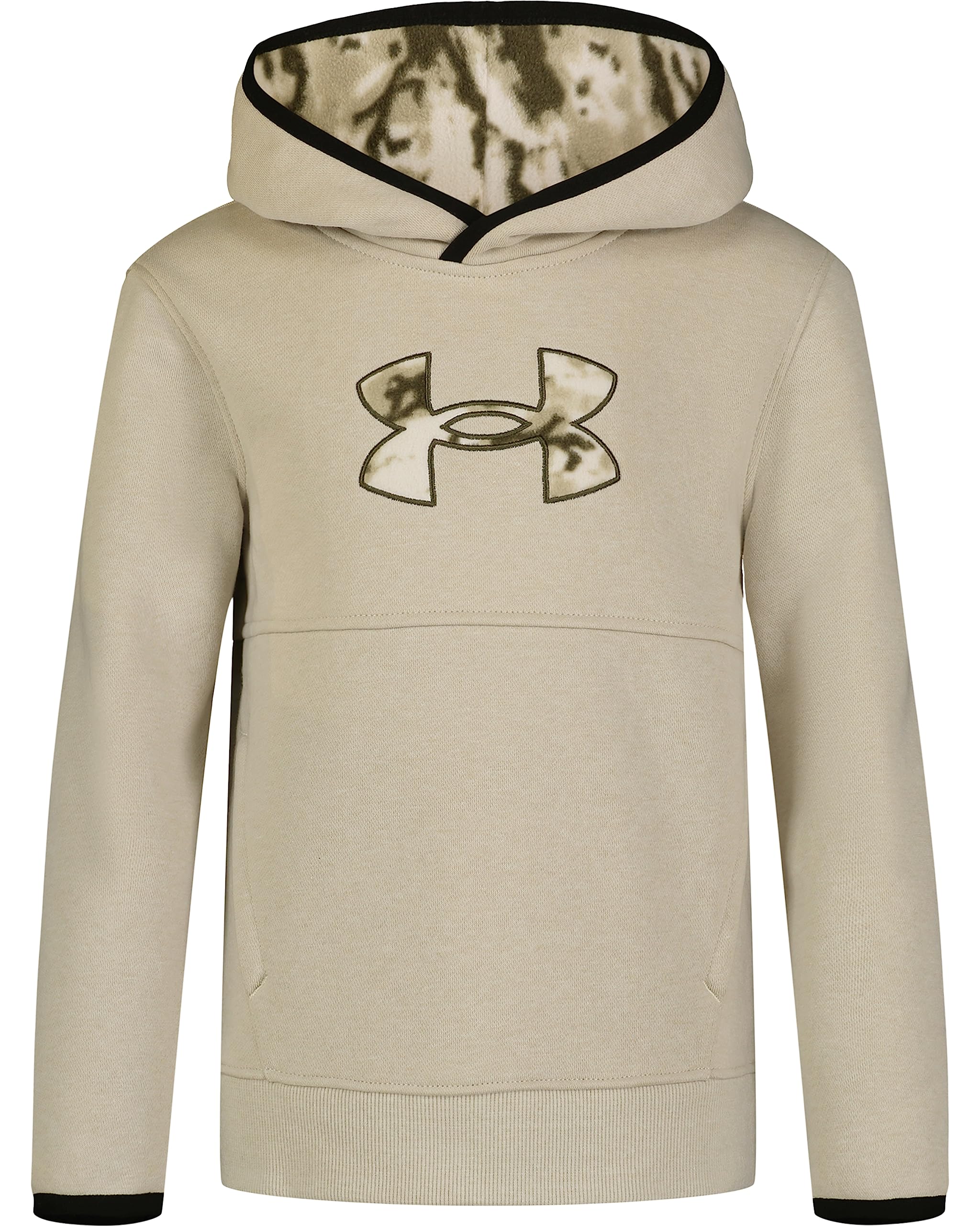 Under Armour Boys' Fleece Pullover Hoodie Sweatshirt, Relaxed Fit