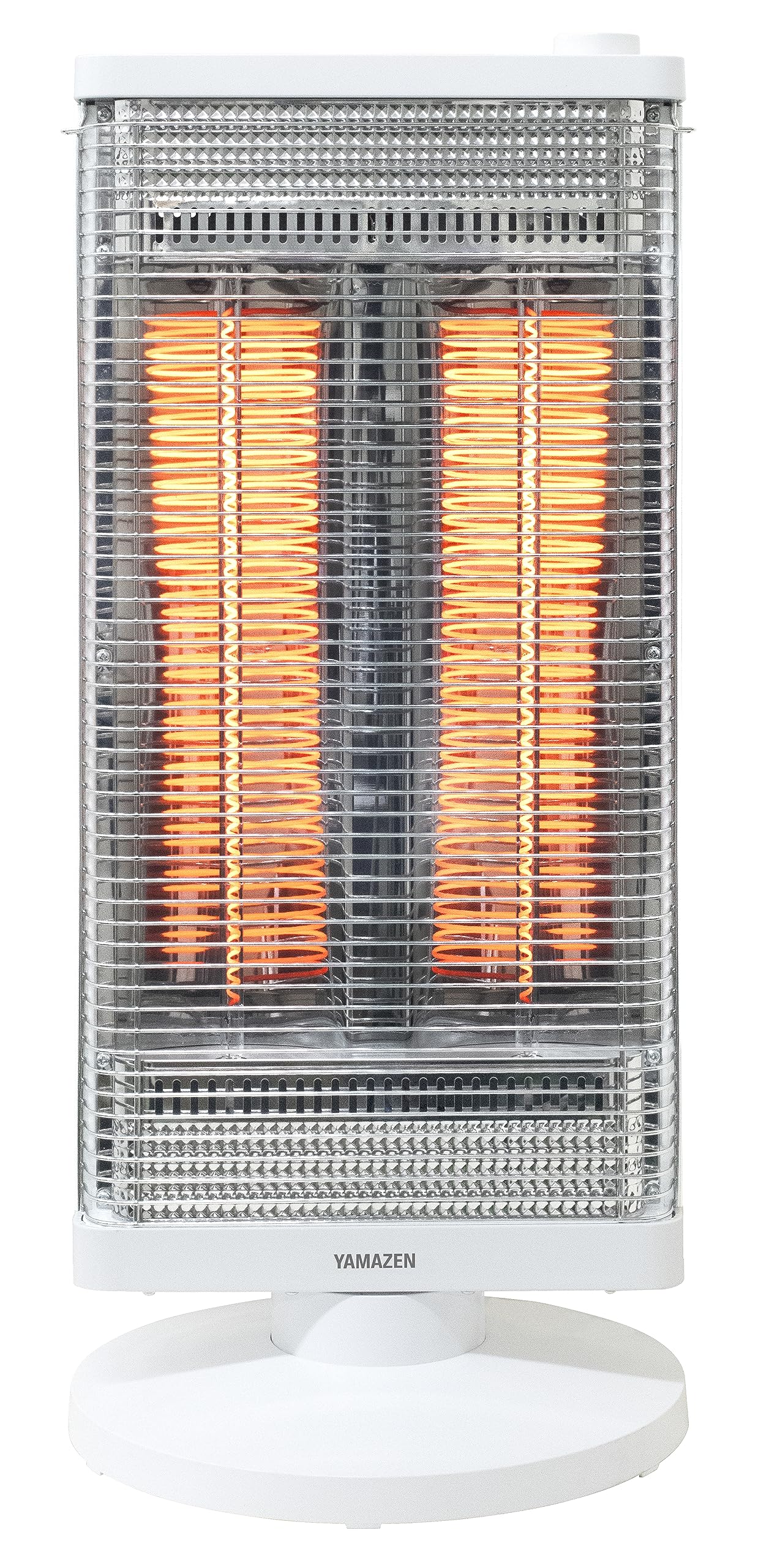 Amazon | [山善] 遠赤外線 カーボンヒーター 左右自動首振り (900W