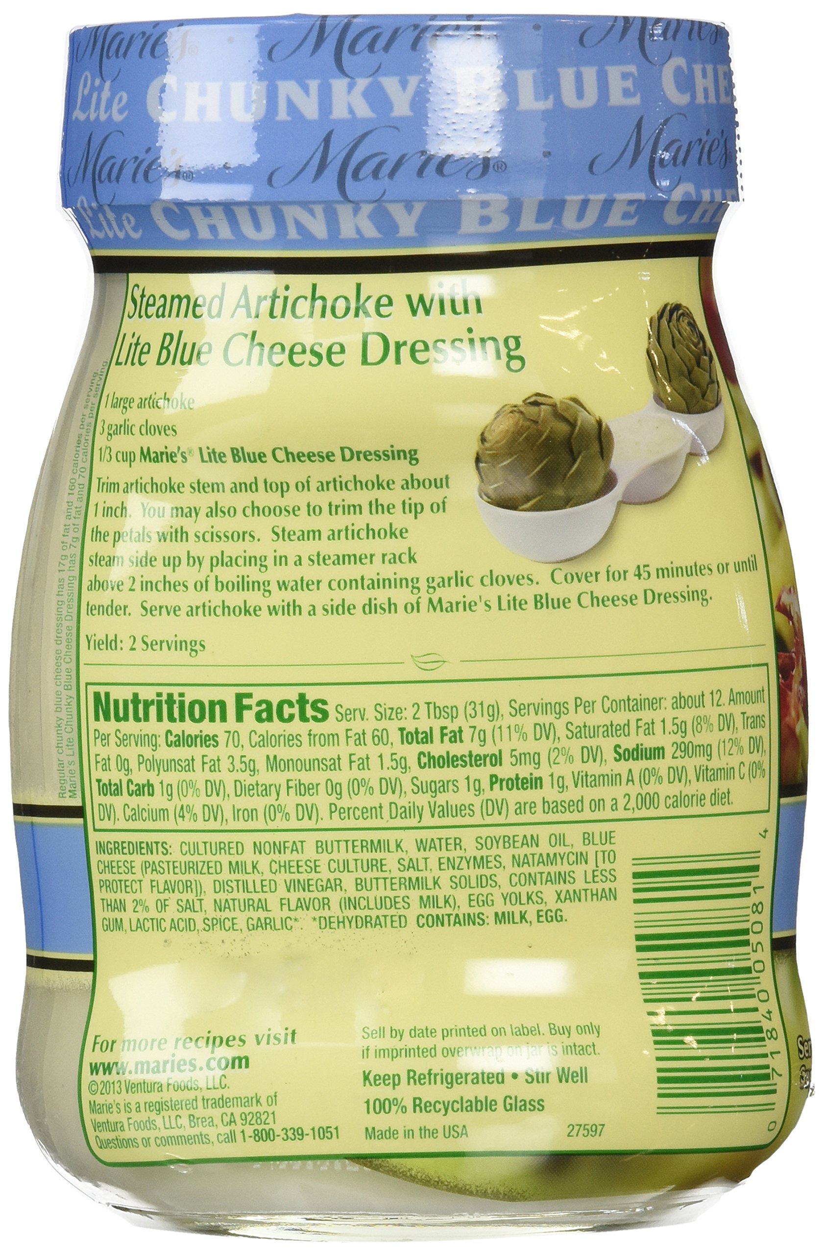Maries Lite Blue Cheese Dressing 12 Oz | Desertcart Fiji Maries Lite Blue Cheese Dressing 12 Oz | Desertcart Fiji