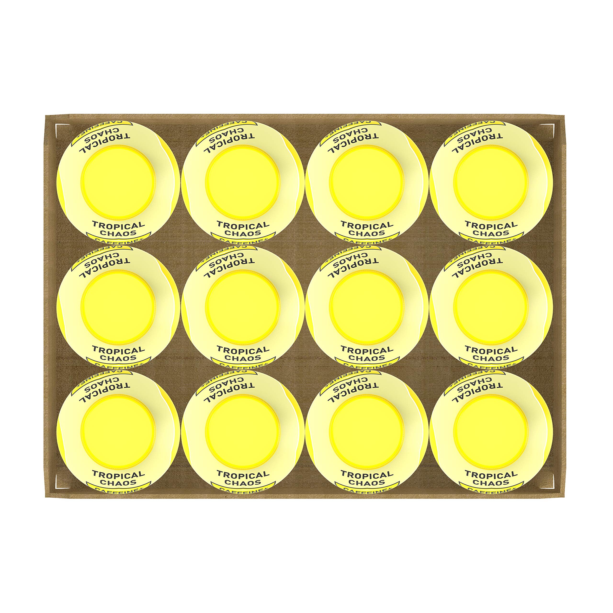 BODYARMOR EDGE Sports Drink with Caffeine, Tropical Chaos, Potassium