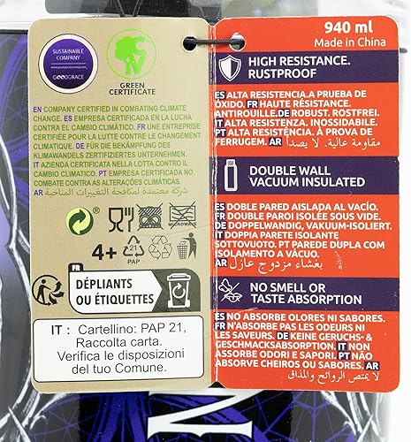 Miniatura 7 de Wednesday XL - Taza térmica de acero inoxidable, 32.1 fl oz