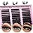 Goddvenus Fluffy Lash Clusters 100-150-200D Volume Eyelash Clusters 10-16mm Wispy Individual Lashes D Curl Cluster Eyelash Extensions 300pcs DIY Lash Extensions(D Curl 300pcs)