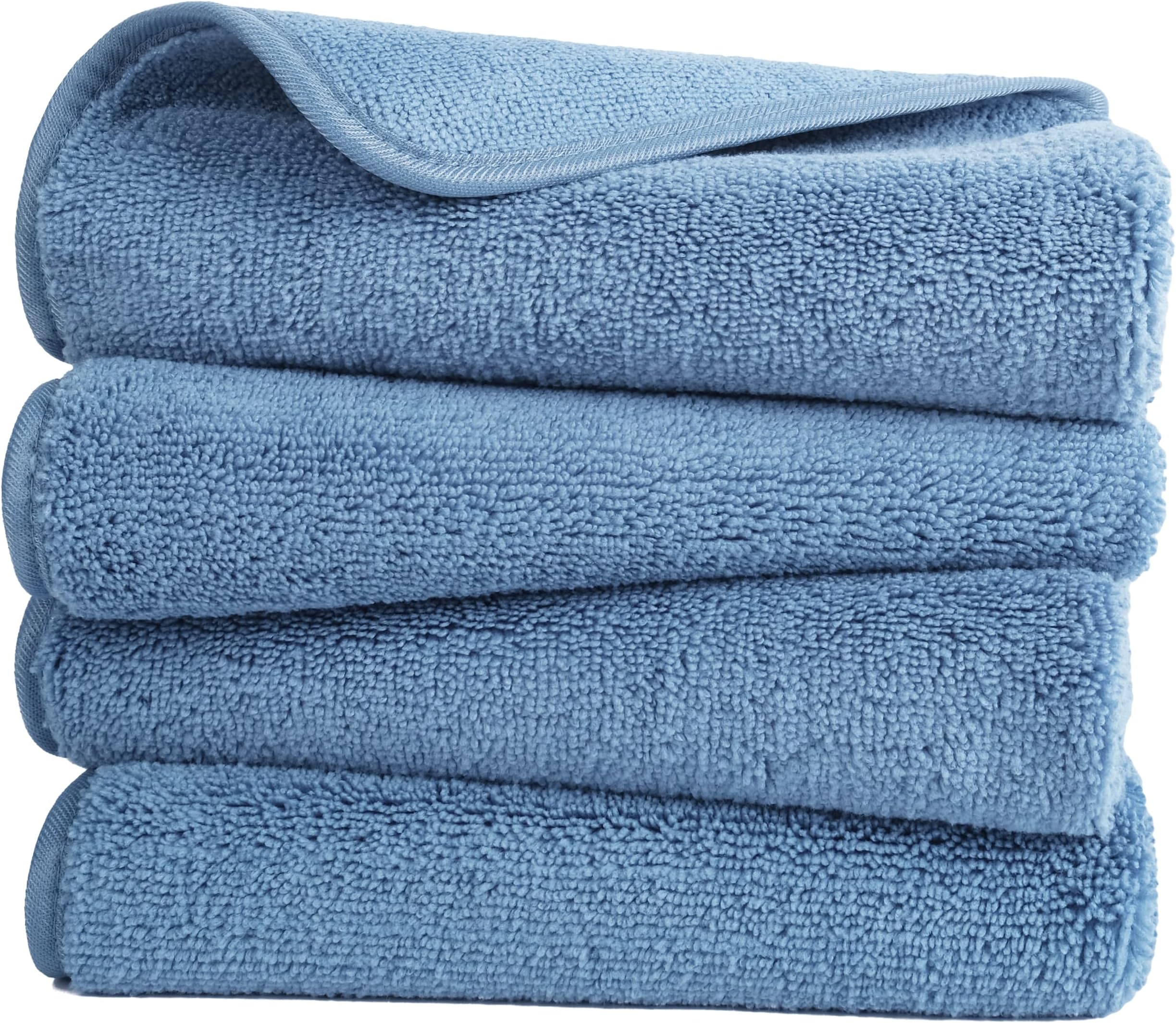 POLYTE 330 GSM Microfibre Quick Dry Hand Towel, 40.6x76.2 cm