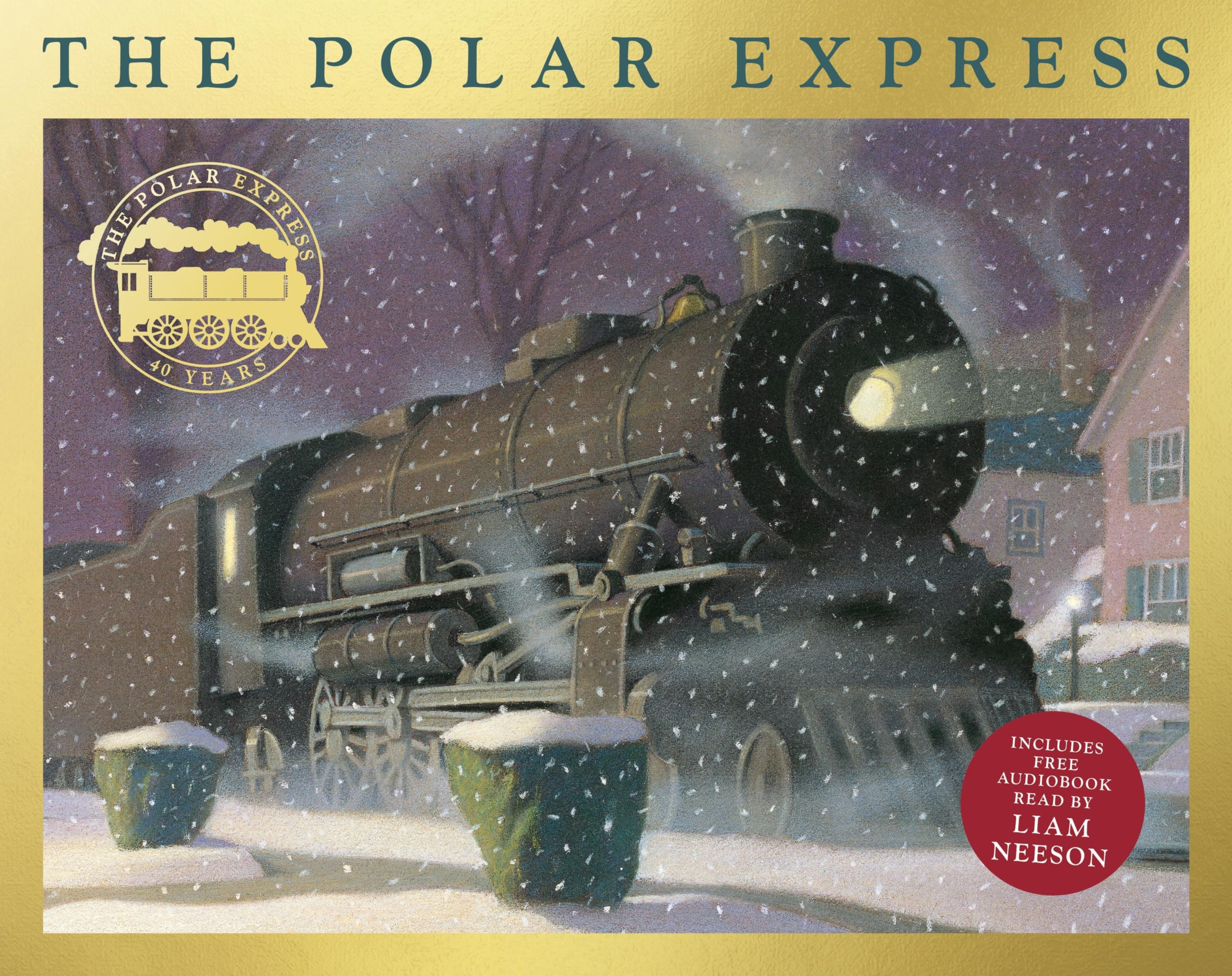 The Polar Express: 40th Anniversary Edition with free audiobook read by Liam Neeson Paperback – Special Edition, 13 Nov. 1986