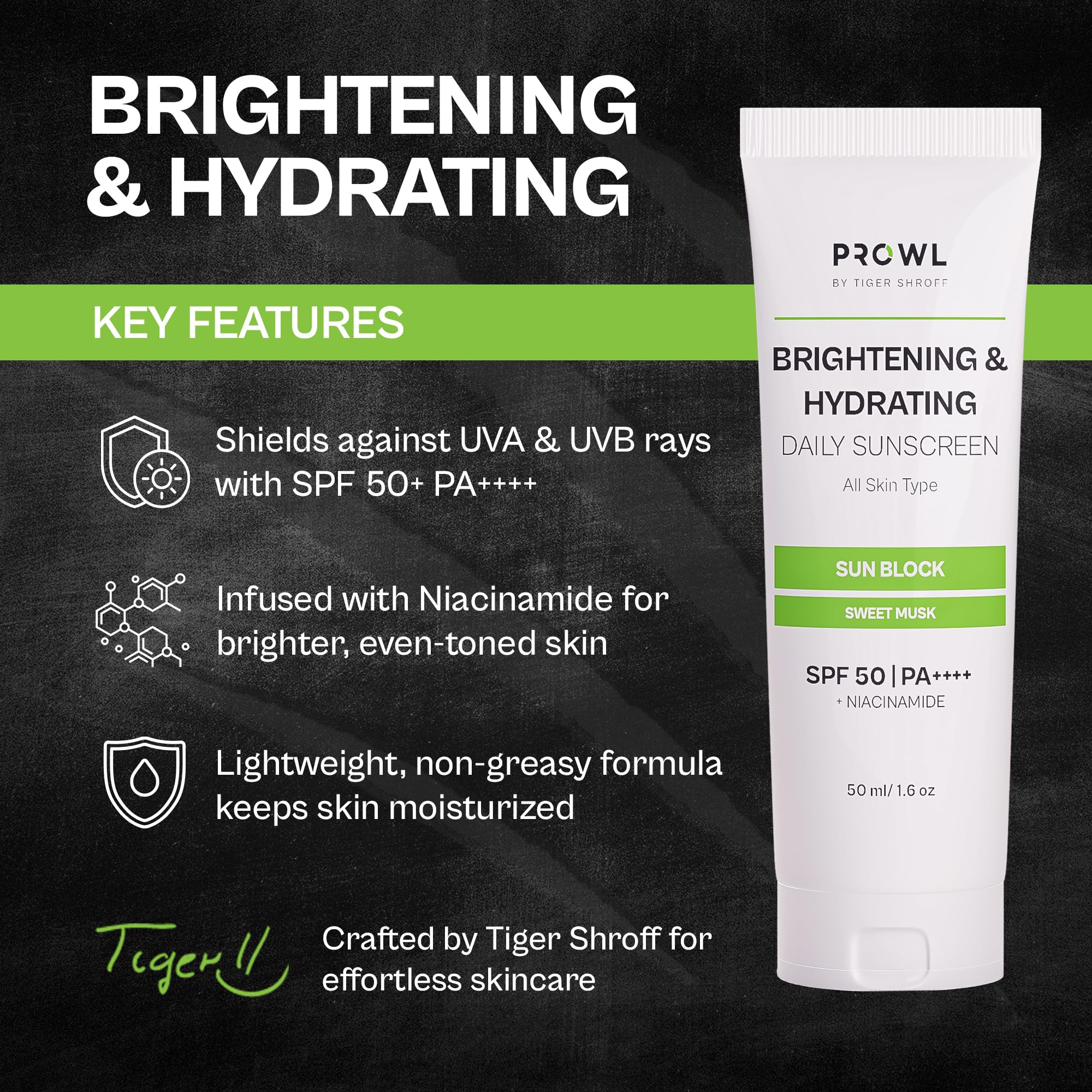 PROWL Sunscreen SPF50 - Men's Face Protection -4