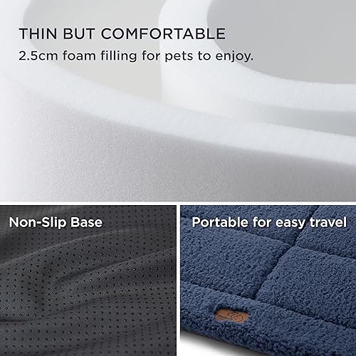 Miniatura 3 de Bedsure Cama lavable para perros grandes, alfombra de espuma suave para mascotas, versátil y ligera para jaulas