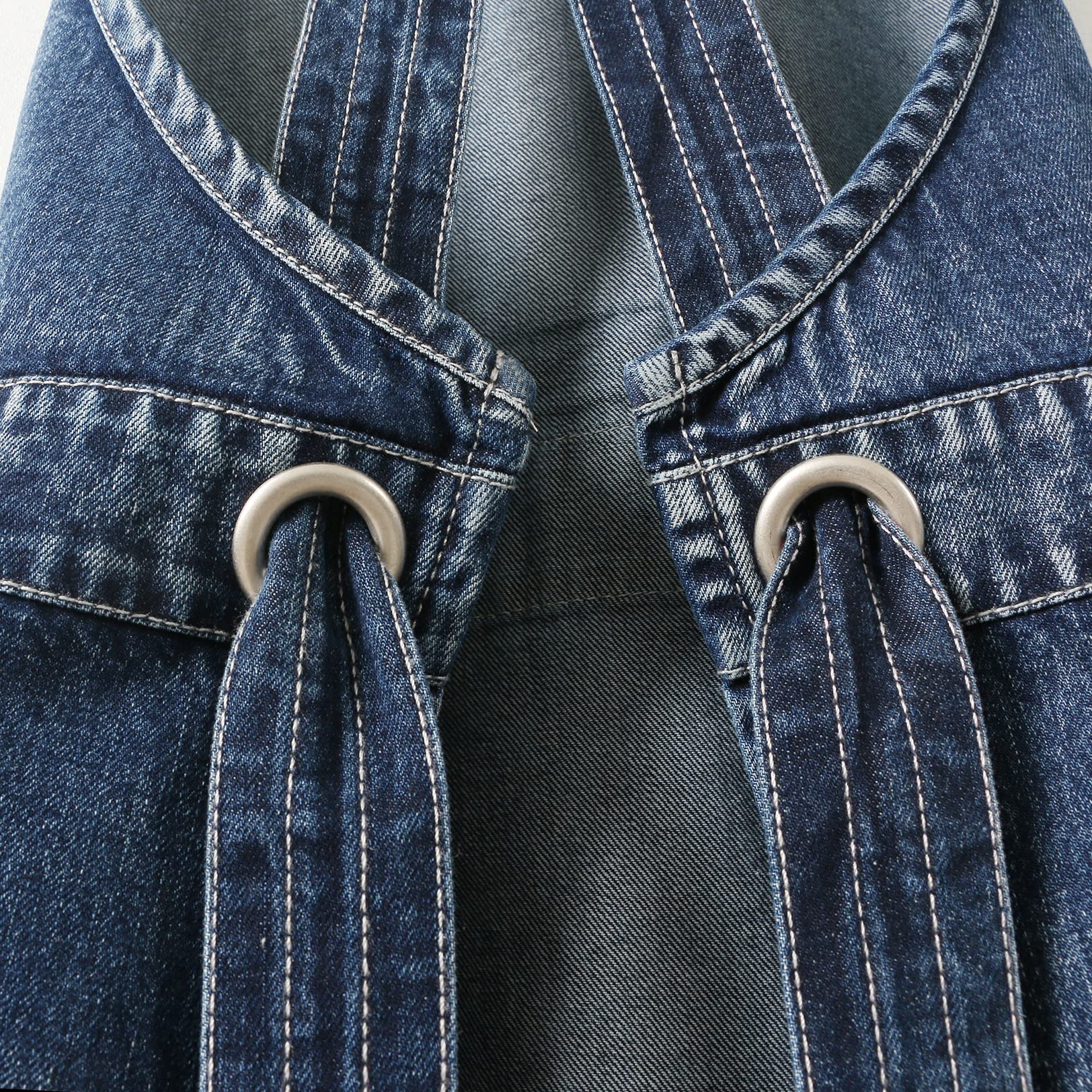 Jeanerlor Denim Arbeitsschürze Acid Washed für Damen und Herren