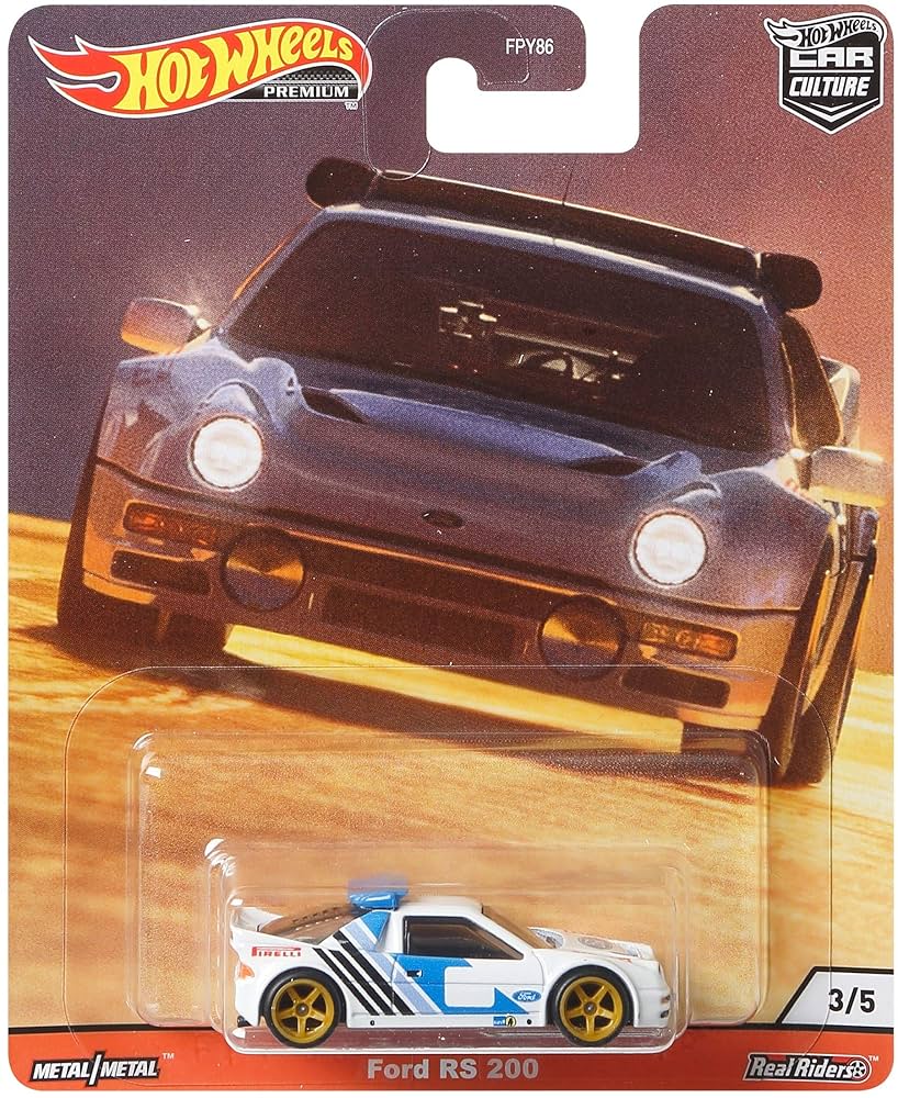 Amazon.com: Hot Wheels Ford Rs 200 Vehicle : Toys & Games
