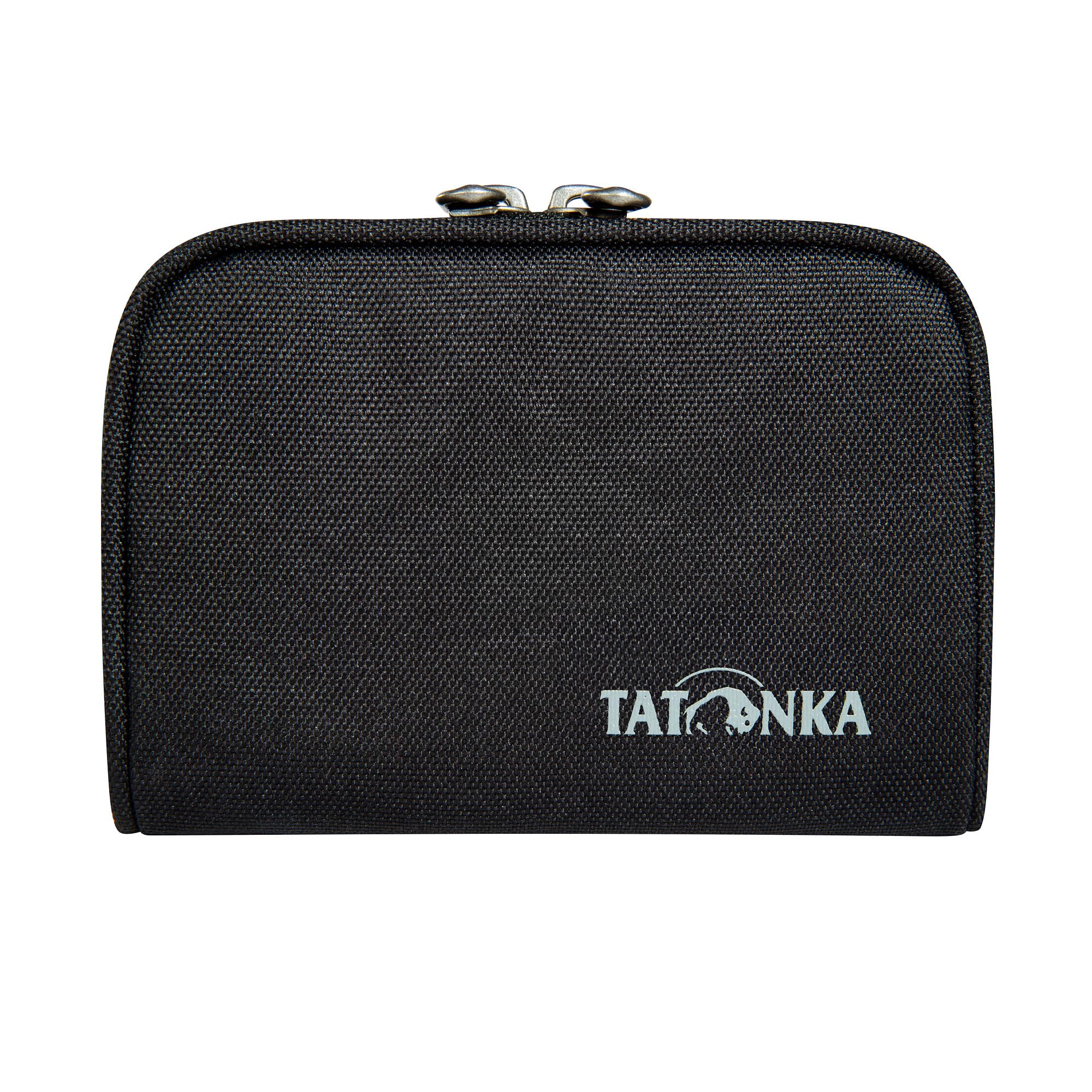 Tatonka Big Plain Wallet RFID Block - Wallet with RFID Blocker - TÜV Tested - Coin Compartment, Compartments for Credit Cards, Black
