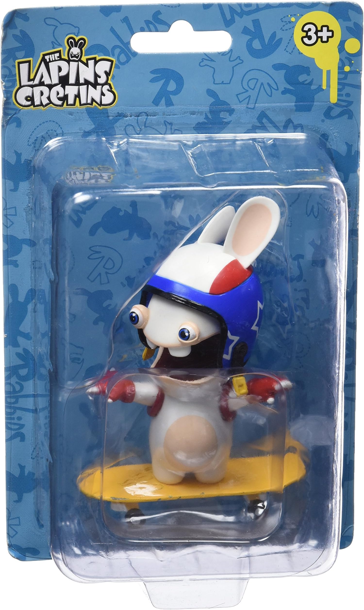 Rabbids 9cm Die Cast Vehicle Skate Board Rabbit