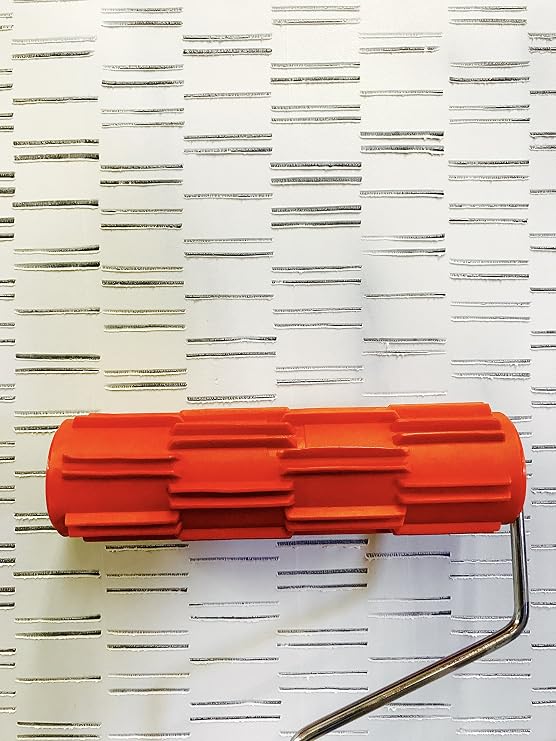 Horizontal Skip Skip Pattern - Decorative Art Roller - 7 Texture Roller