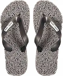 Chinelo Masculino Casual Conforto ideal para pessoas diagnosticadas com Fascite Plantar, esporão de calcâneo, Hiperidrose Plantar e Neuroma de Morton, massageador para seus pés e além disso, dá a sensação de estar pisando em um tapete leve e macio.