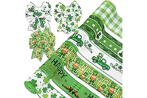 St. Patrick's Day Ribbon, 2.5 Inch Irish Ribbon