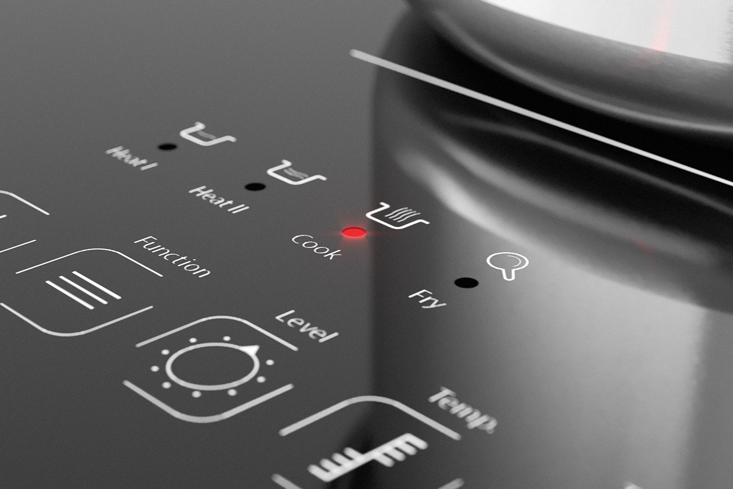 CASO Pro Gourmet 3500 - Mobiles Doppel- Induktionskochfeld, Testsieger Haus & Garten Test, max. 3500 Watt, 60-240°C, 12 Leistungsstufen, für Topfgrößen bis 22cm