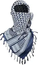 Cachecol Luxns militar tático, 100% algodão, shemagh, keffiyeh, para homens e mulheres