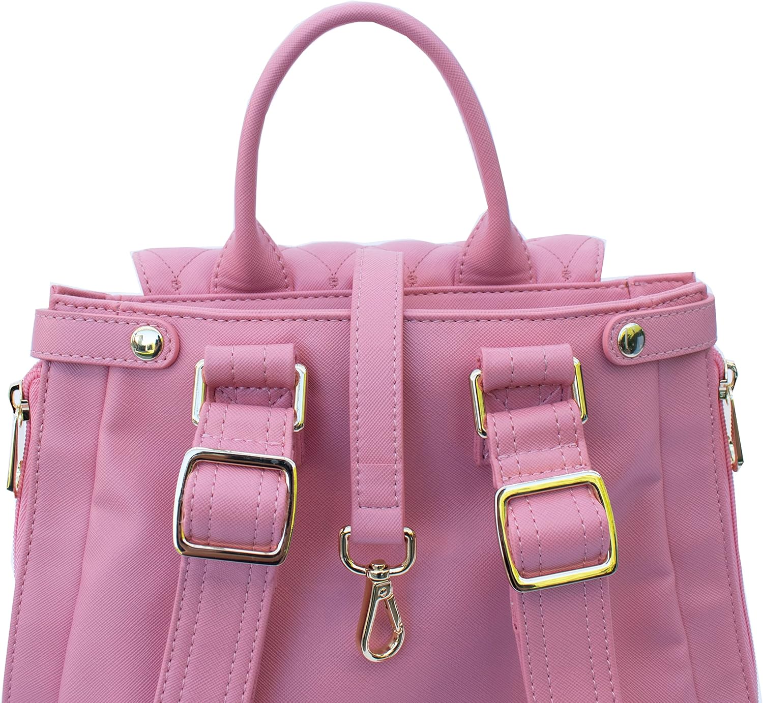 Court Couture Hampton Embroidery Dusty Rose Tennis/Pickleball Backpack