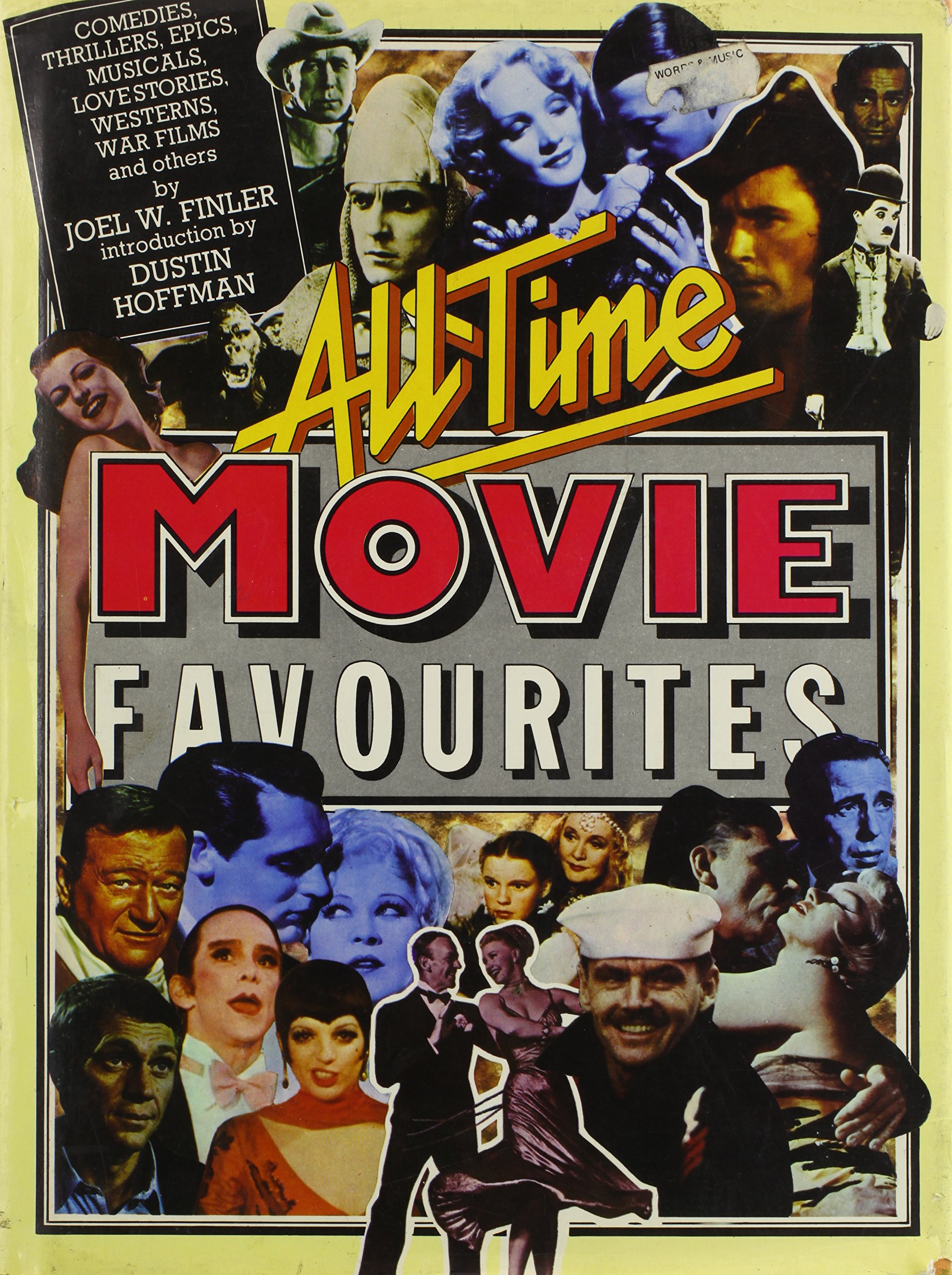All-time movie favourites livre comédie thriller western Joel Finler Dustin Hoffman