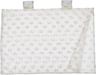 Hudson Baby Unisex Baby Muslin Cotton Car Seat and Stroller Canopy, Football, One Size