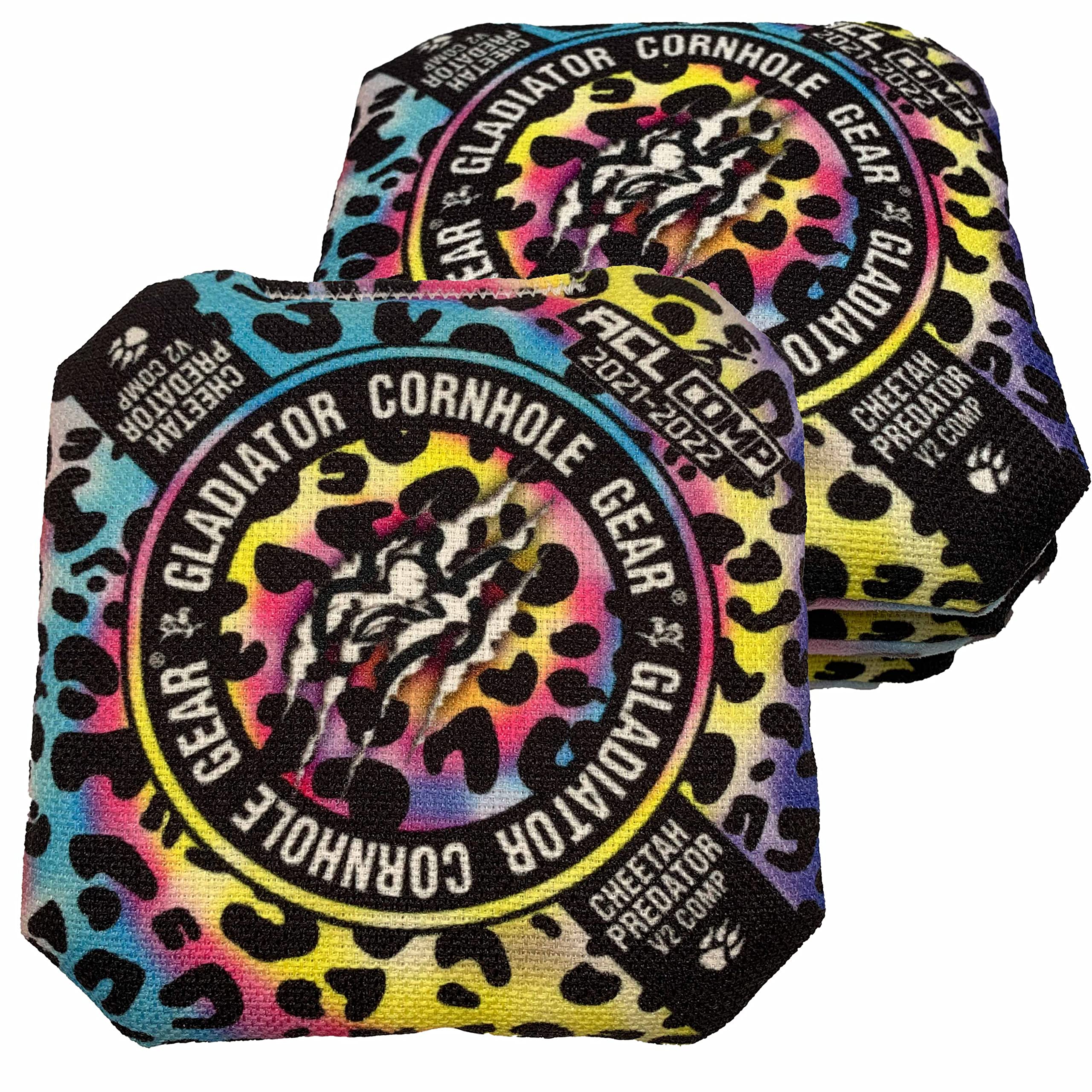 Buy Gladiator ACL Cornhole Bags 4 Battle Cheetah Pro Bags Online at