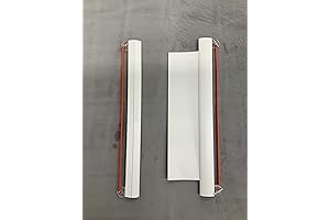 Generic Renae's Red E Edge Snappers 12" Red E Edge Pack of 2 White