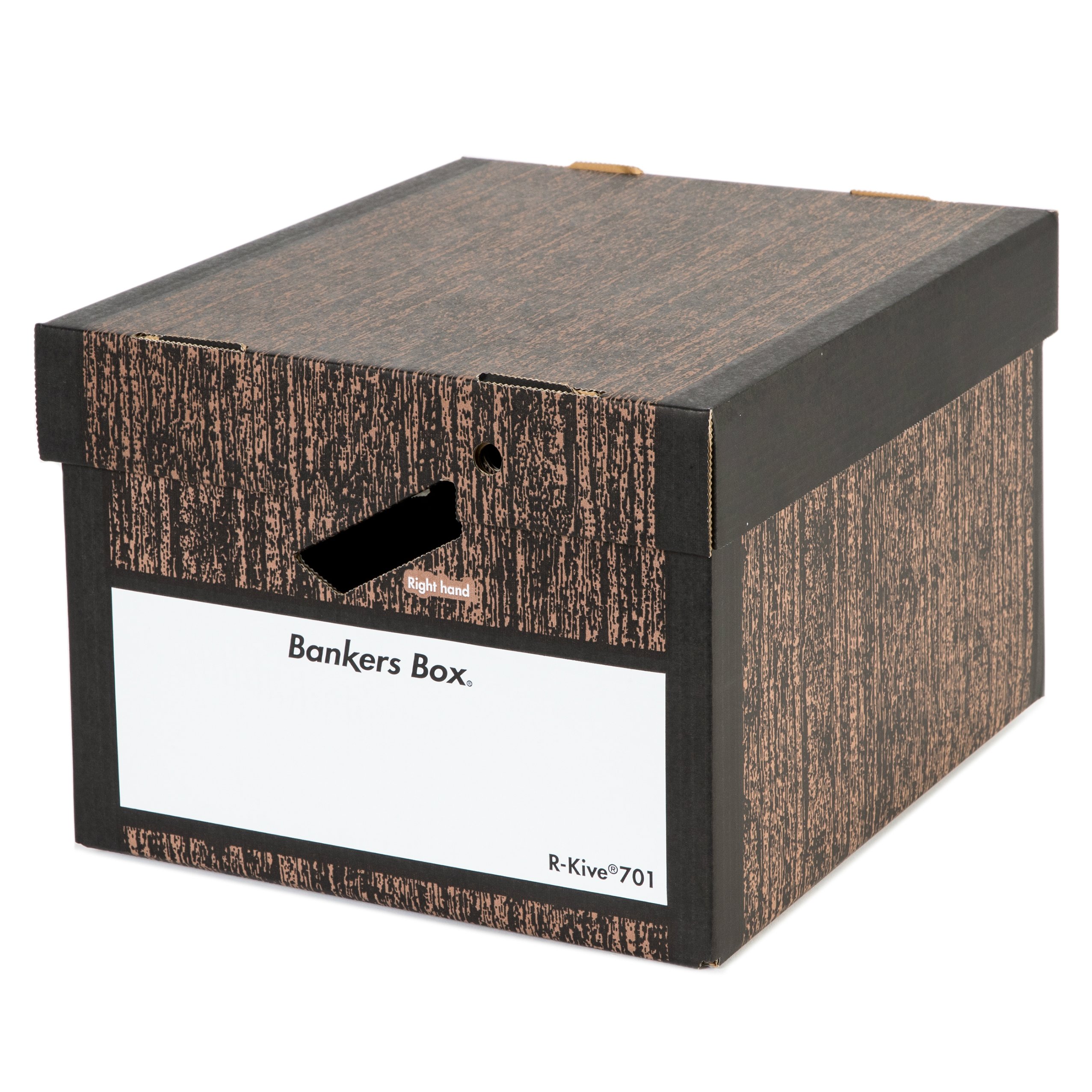 Amazon | フェローズ バンカーズボックス 701 木目 3個1セット 収納