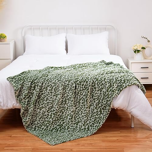 Miniatura 3 de Excervent Manta de forro polar de franela de leopardo 3D, 280 GSM, ligera manta de guepardo para sofá, cama, manta cálida súper suave y acogedora,
