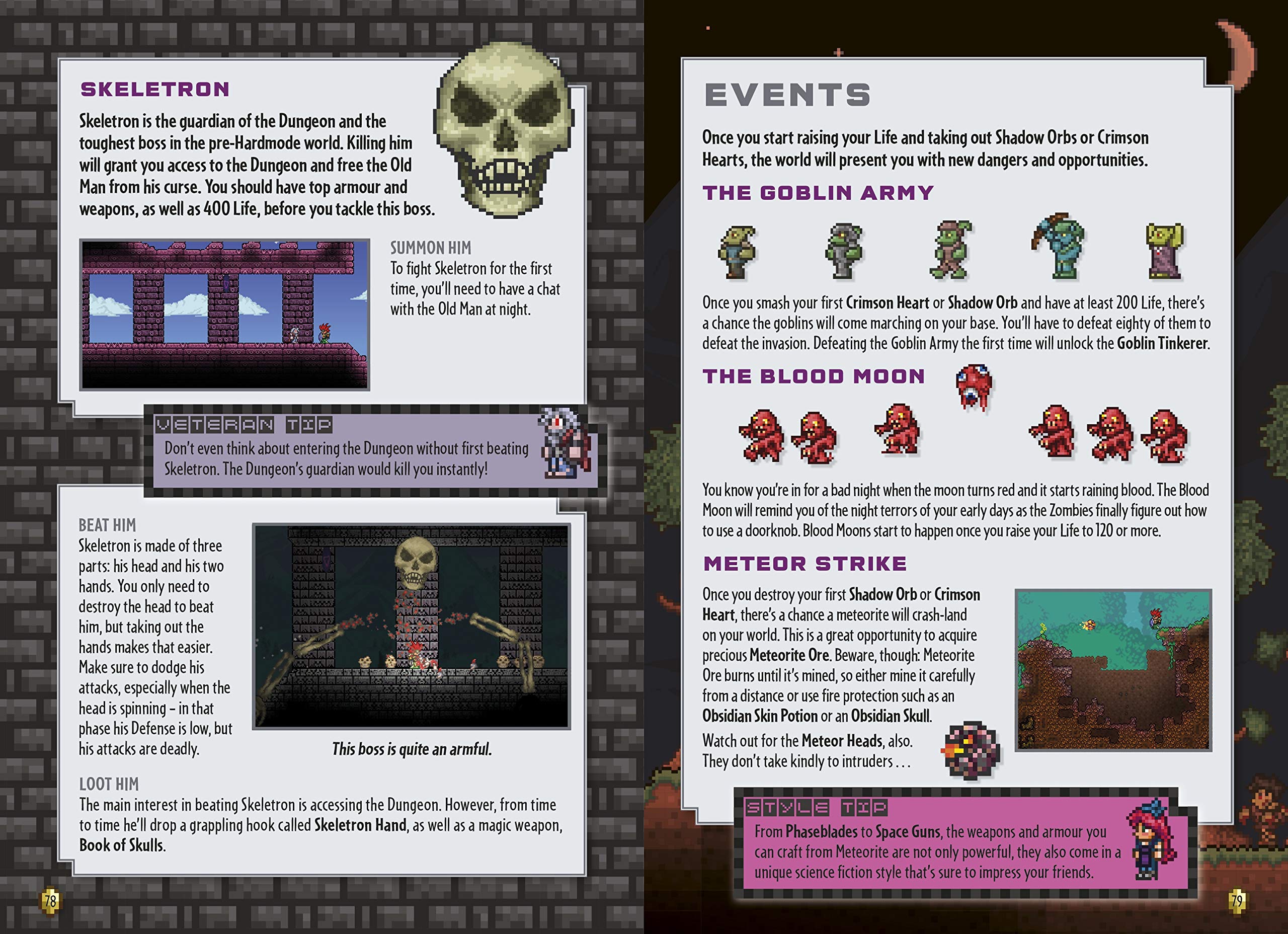 Amazon Terraria The Ultimate Survival Handbook Unknown Video Electronic