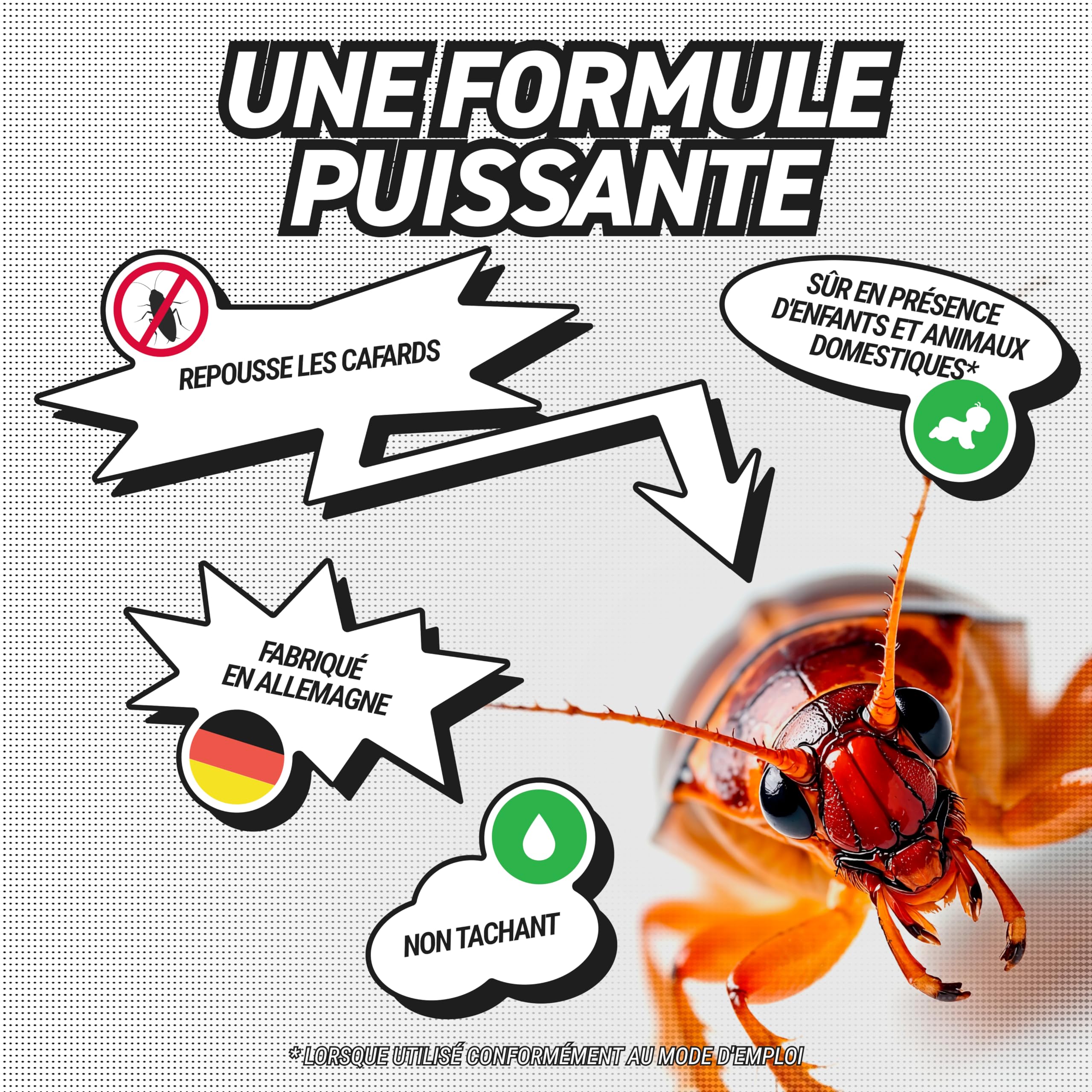 RepellShield Spray Anti Cafard Maison Intérieur Extérieur 250ml Barrière Répulsive Plantes Cuisine Salle de Bain