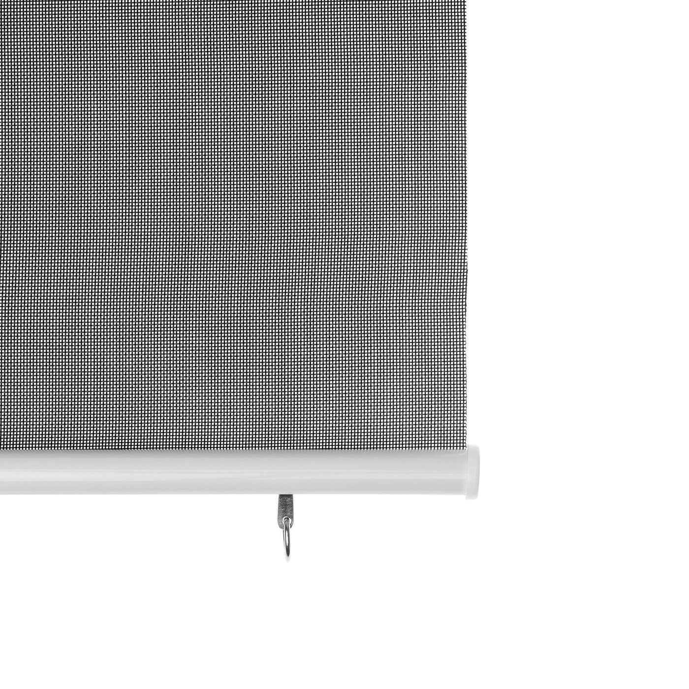 Ventanara roleta zewnętrzna, pionowa, markiza balkonowa, ochrona przed wzrokiem, zacienienie. 100 x 230 cm antracytowy