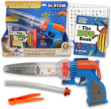 Nature Bound Bug Catcher Toy, Eco-Friendly Bug Vacuum, Catch and Release Indoor/Outdoor Play, Ages 3 to 12, Green, Complete Kit for Kids, Includes Capture Core with Magnification Deluxe Science Kit