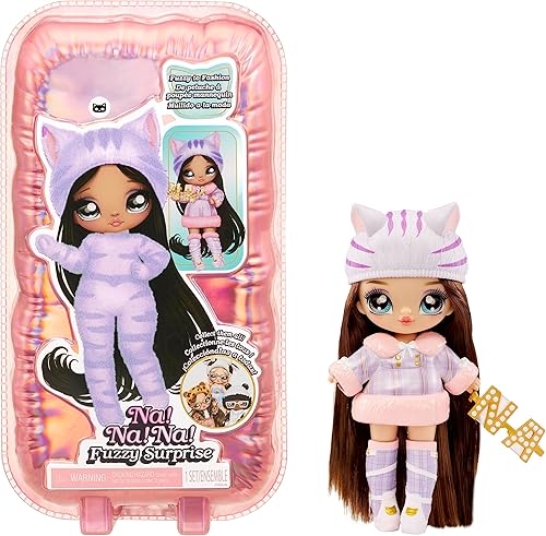 Na! Na! Na! Surprise Fuzzy - Chica de gato atigrado