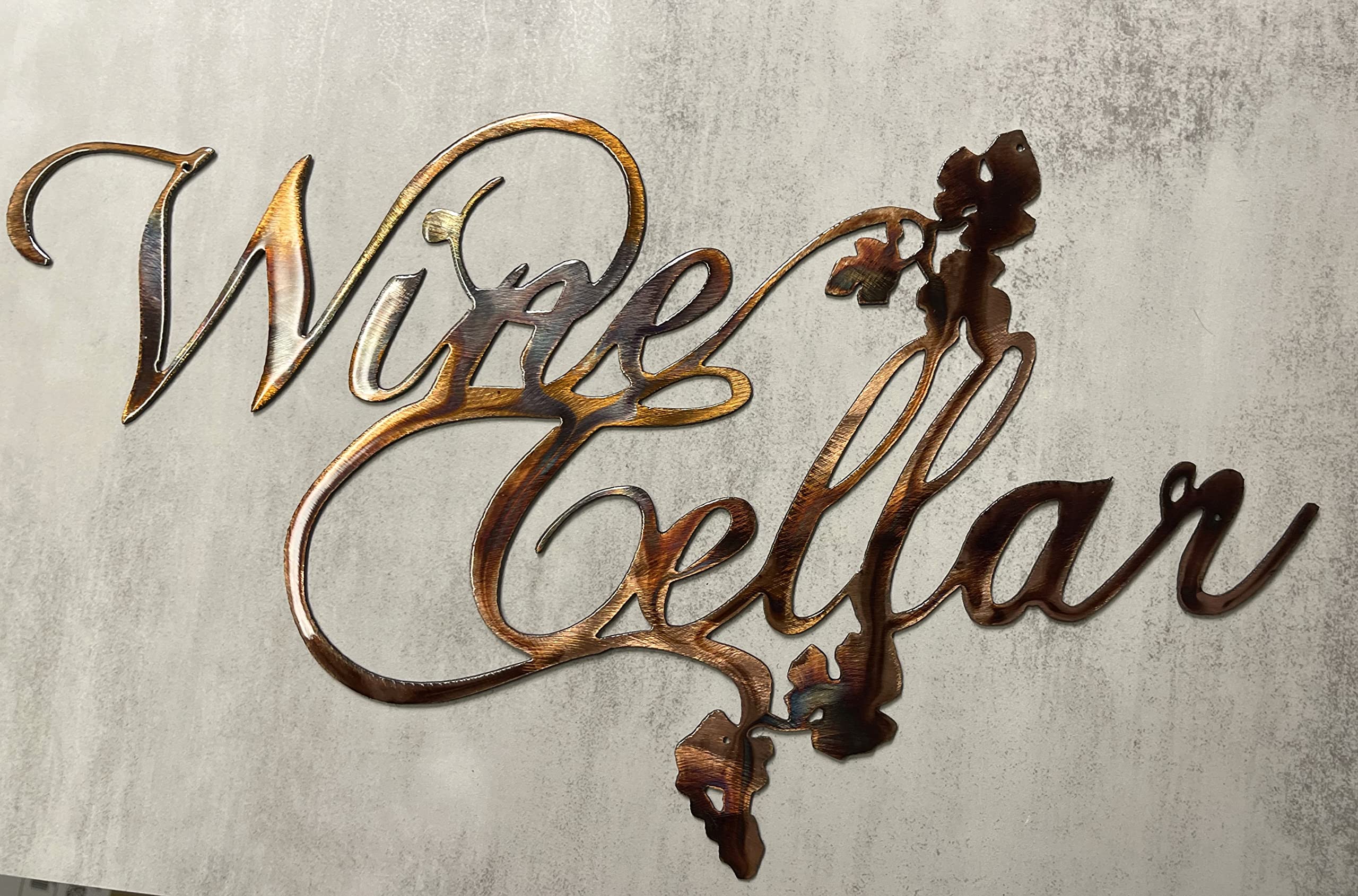 Wine Cellar Metal Wall Sign 17