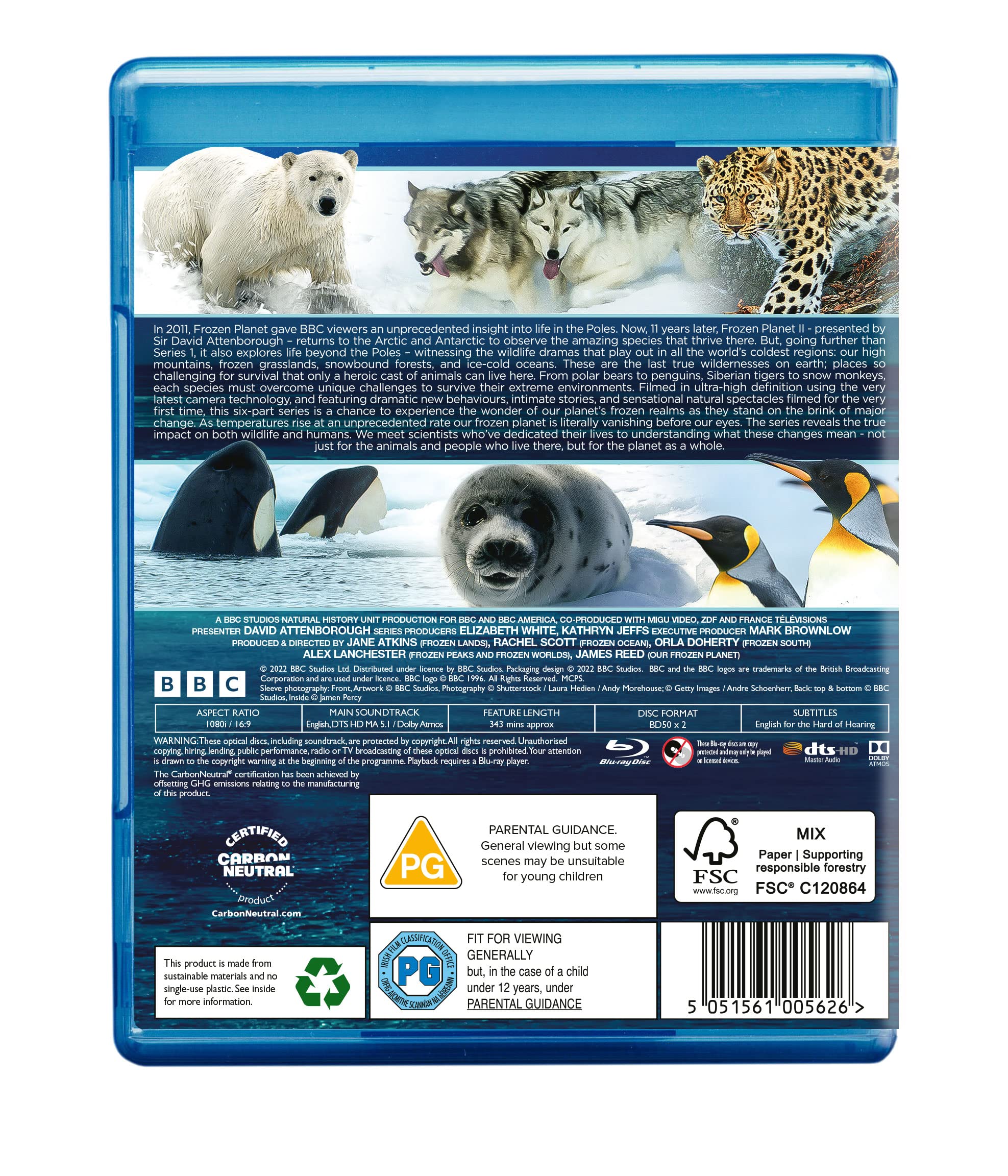 BBC Frozen Planet II [Blu-ray]