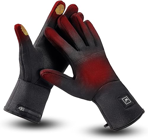 Guantes térmicos para hombres y mujeres, guantes térmicos eléctricos con batería recargable, guantes cálidos de invierno para artritis Raynaud,
