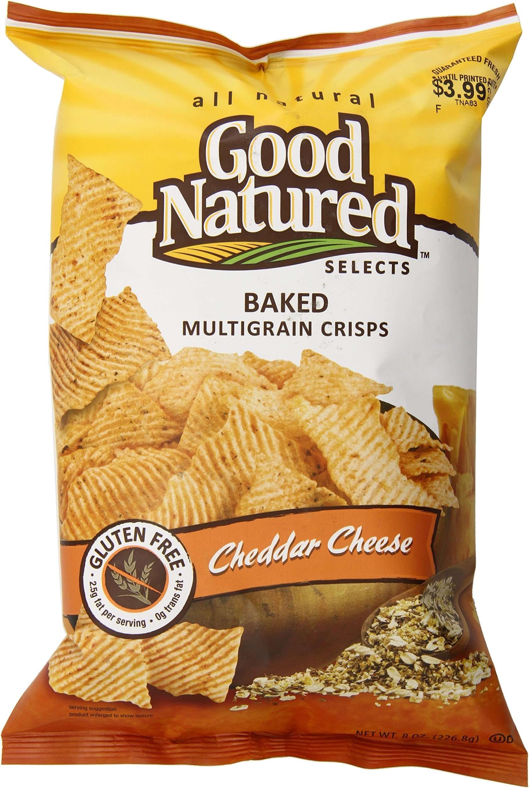 Good Natured Selects Multigrain Baked Crisps, 7.5oz.