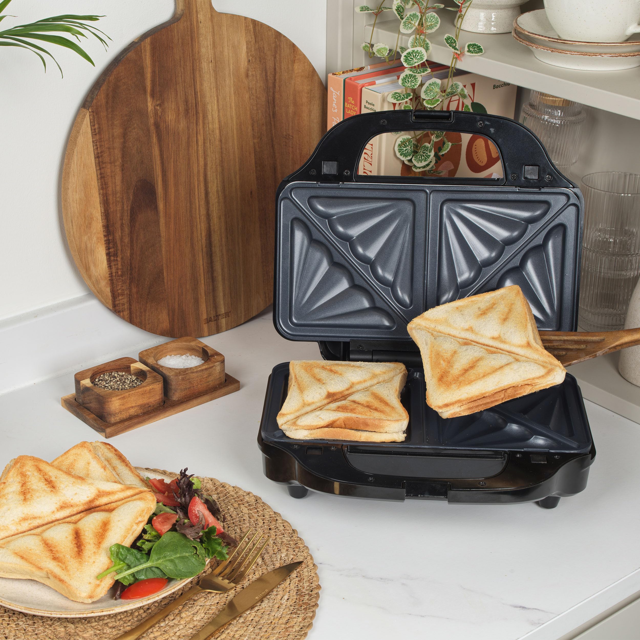 Salter, macchina per snack, EK2143, 3 in 1 stampo per dolcetti 3 in 1 Silver