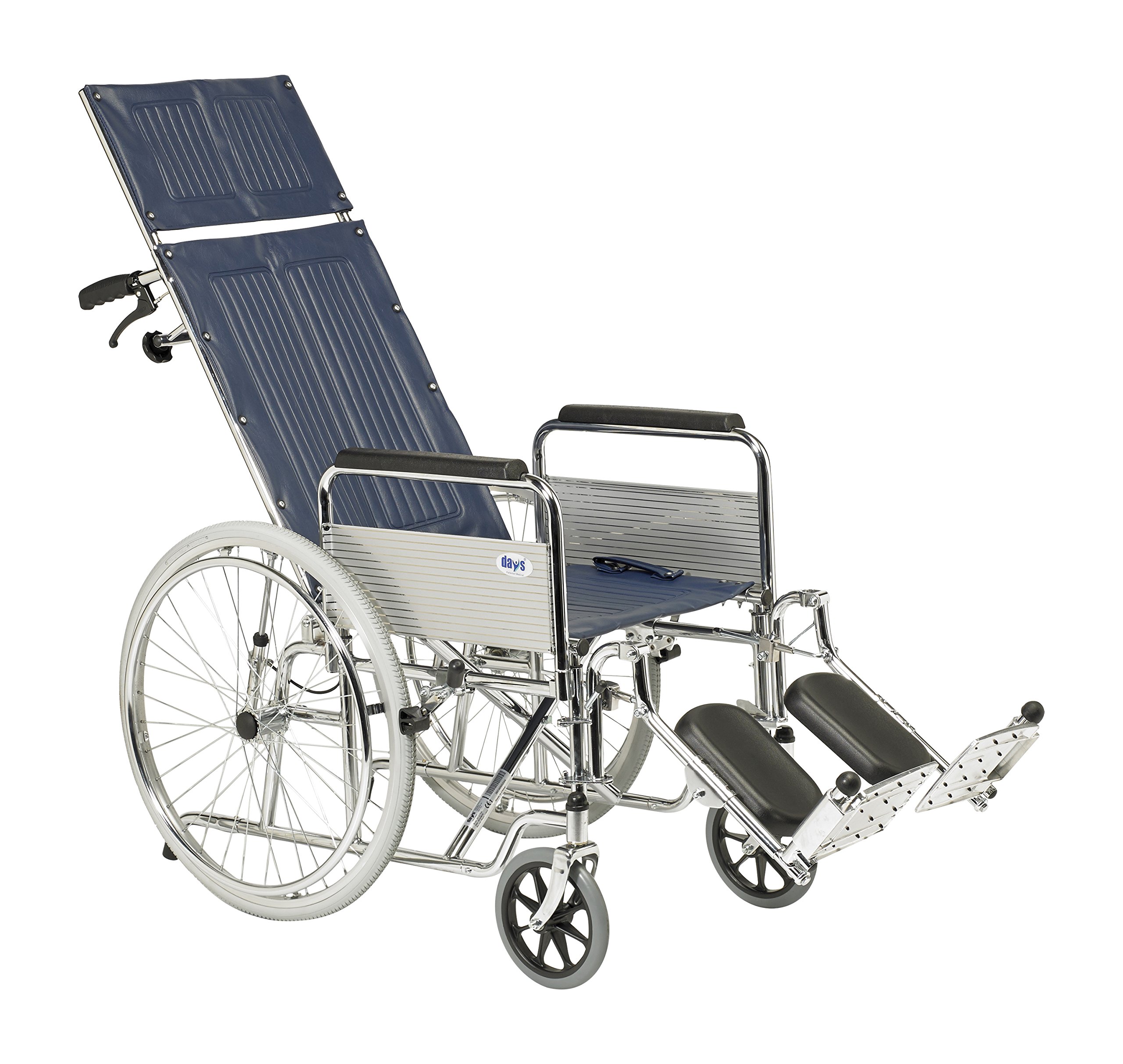 Días Totalmente reclinable silla de ruedas