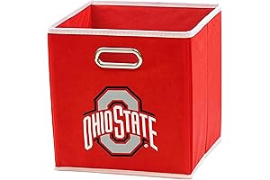 NCAA College Team Fabric Storage Cube (11x10.5x10.5)
