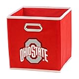 Franklin Sports NCAA College Team Fabric Storage Cubes Made to Fit Storage Bin Organizers