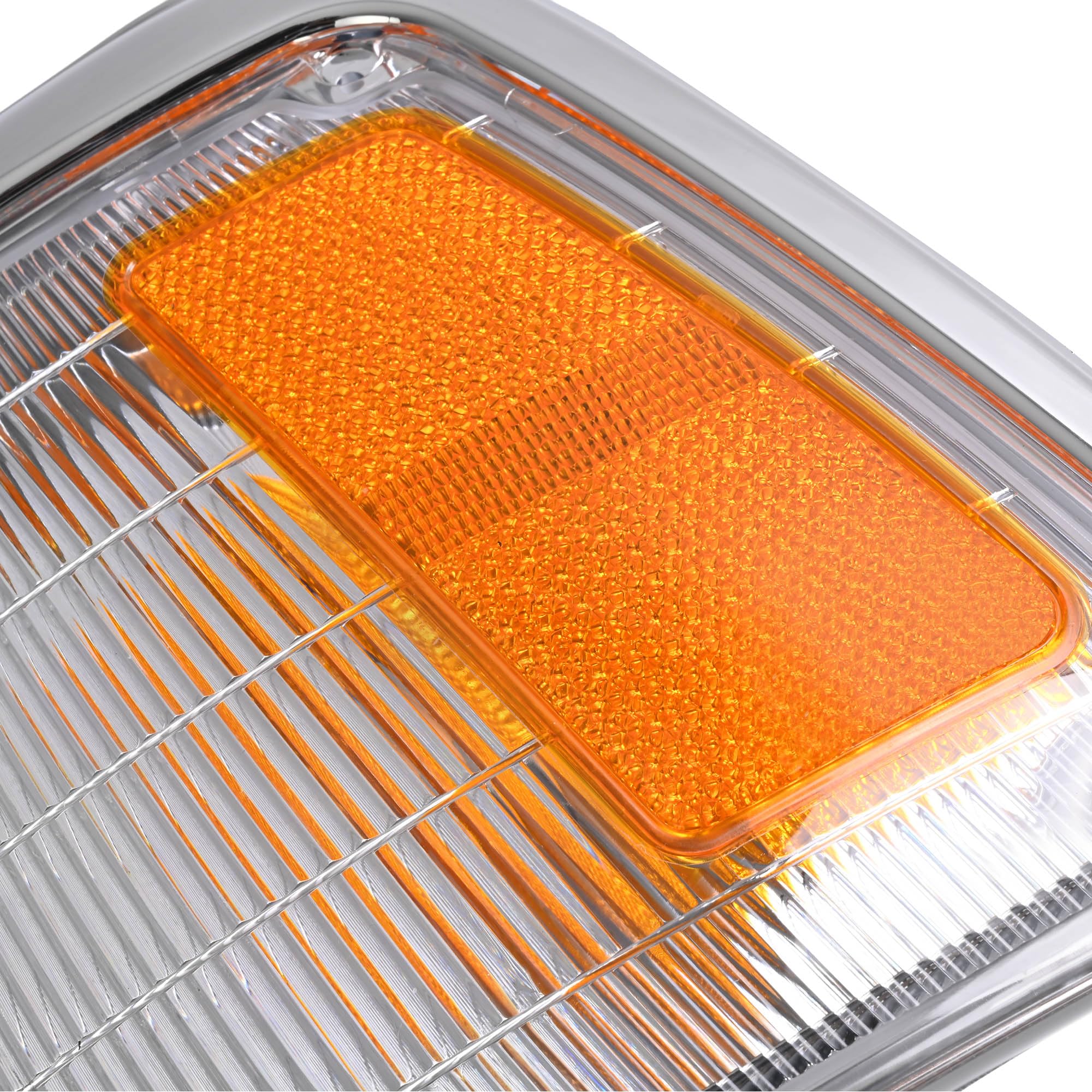 HECASA 4-Piece Corner & Turn Signal Lights For 1992-1995 Toyota Pick-Up Truck (2WD) - Clear Lens Set
