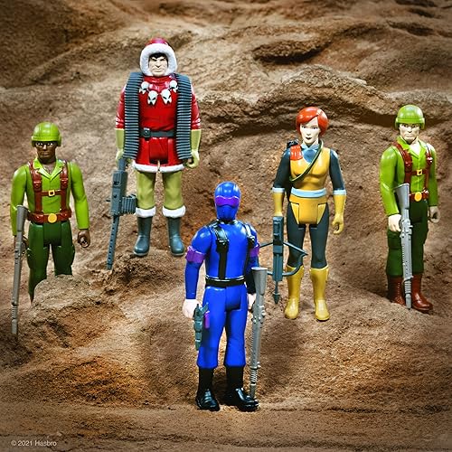 Miniatura 7 de Super7 G.I. Joe Snake Eyes (RAH) 3.75 in Figura de reacción