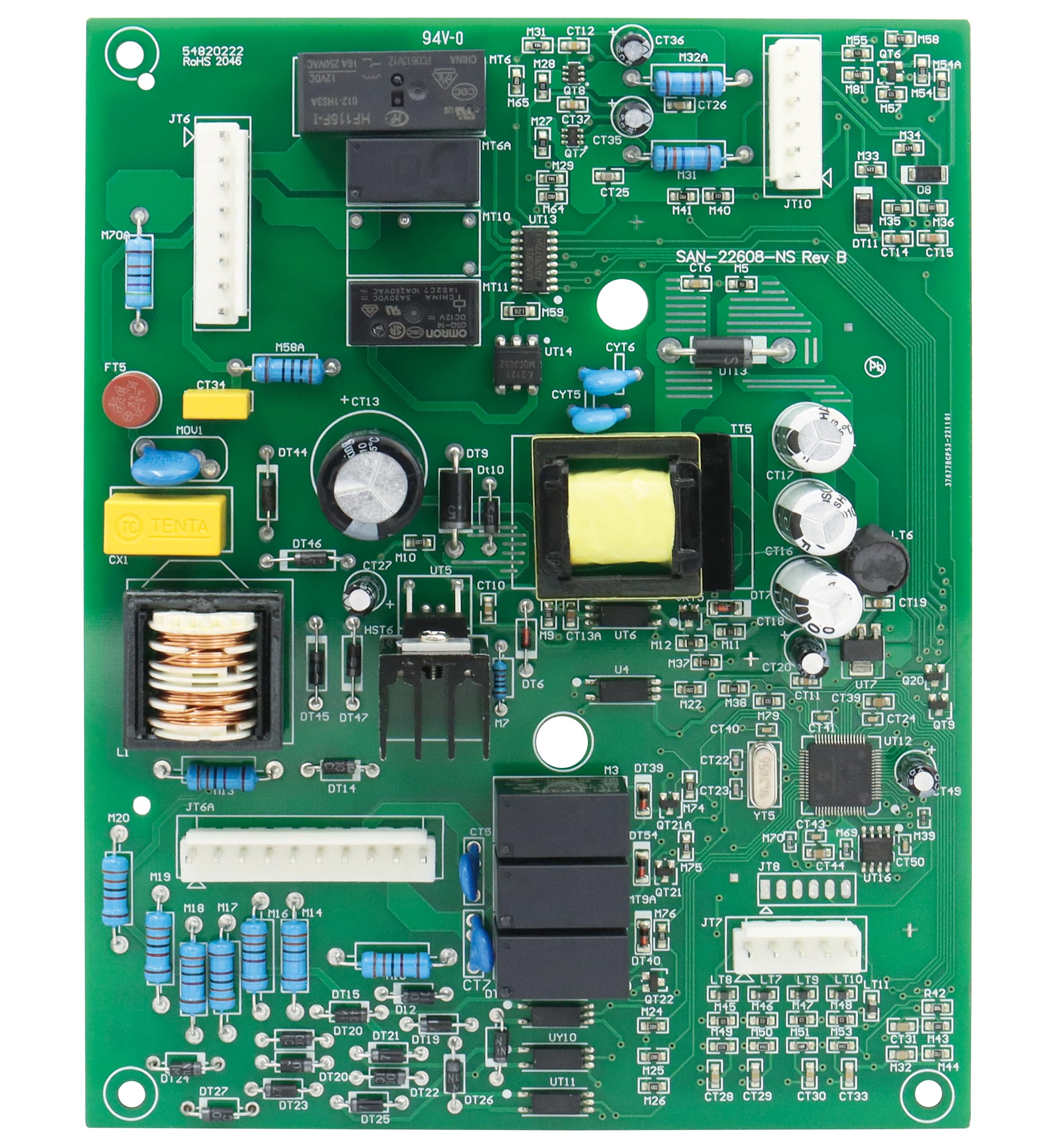 W10310240, W10310240A Refrigerators Fridge Motherboard Control Board Compatible for Whirlpool Jenn-Air Kenmore KitchenAid Maytag Amans Decor Replaces# WPW10310240, AP6019229, W10162662, W10164420