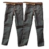 2X 1/6 Custom Scale Blue Jeans Pants for 12