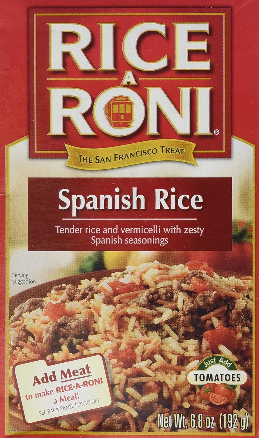 Rice A Roni Spanish Rice 6.8 oz (Pack of 12)