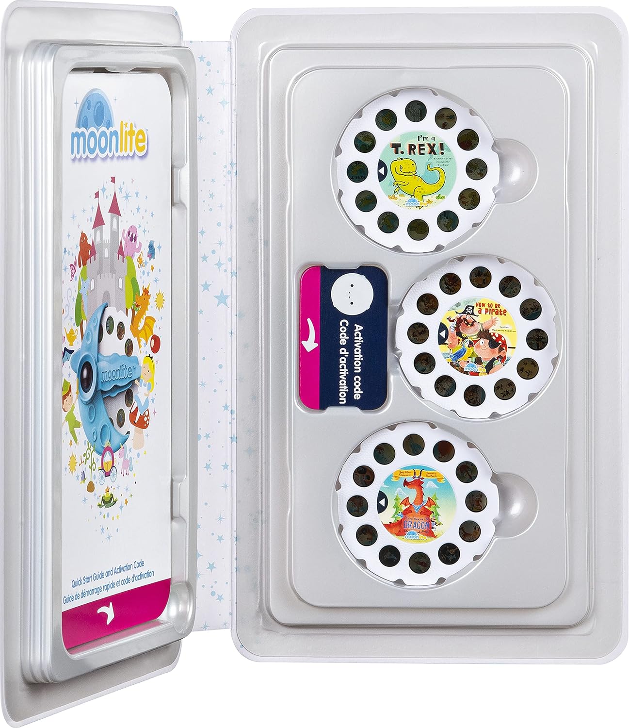 Moonlite, 3-Story Bundle for Boys, Includes 3 Story Reels for Use with Storybook Projector