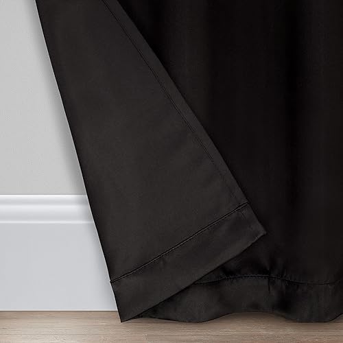 Miniatura 6 de Eclipse Darrell - Cortinas térmicas blackout modernas con ojales para ventana, para dormitorio o sala de estar (panel individual), 37 x 84 pulgadas,
