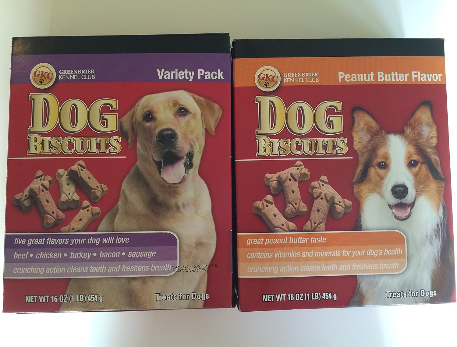 Kennel Club by Greenbrier GREENBRIER KENNEL CLUB DOG BISCUITS VARIETY PACK BUNDLE 2PACK